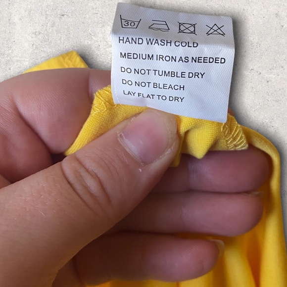 NWOT Sarin Mathews off the shoulder high low dress - Picture 11 of 13